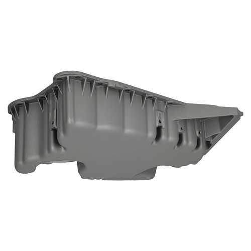 Engine oil pan sump - engine, aluminium
