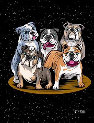Notebook old english bulldog - notebook:,
