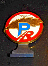 La prévention routière badge de calandre ancien avec fixation