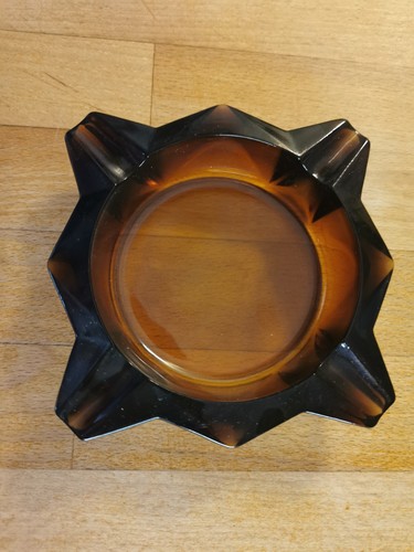 Cendrier vintage verre - cendrier,