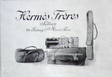 AD PRESS Original 1924 HERMÈS FRÈRES SELLIERS BAG - BAGGAGE - SUITCASE - HERMES