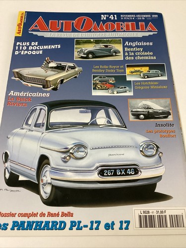 Automobilia panhard pl17 - 41, 17