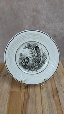 Assiette sarreguemines fables - assiette,