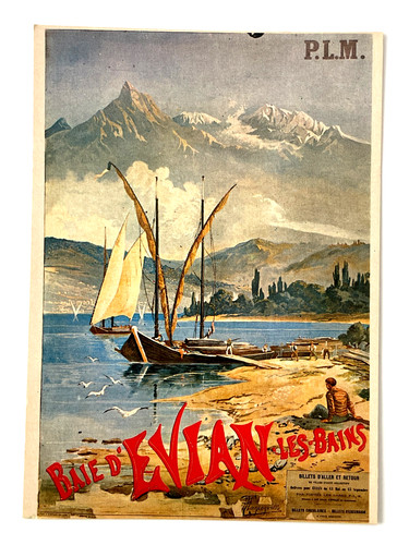 Carte postale affiche chemin - postale,