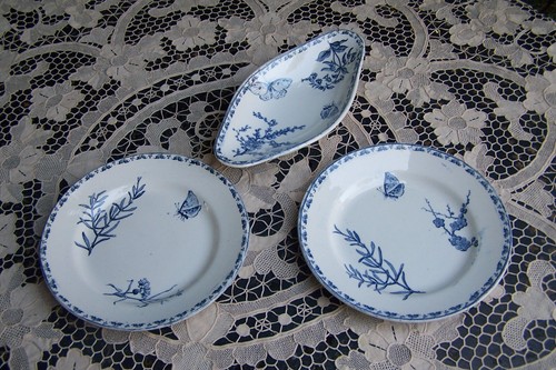 Ravier 2 assiettes dessert - ravier,