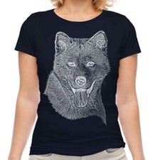 Akita Inu Sketch T-Shirt Haut