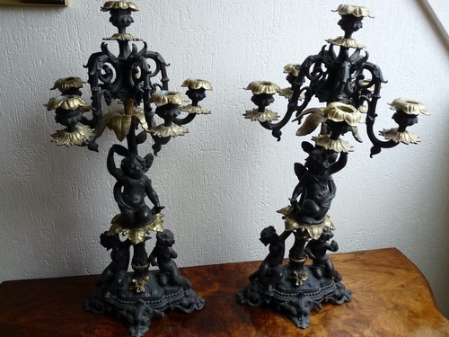 Chandeliers enfants bougeoirs - enfants,
