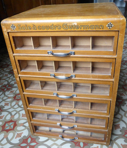 Petit meuble mercerie - meuble, 6