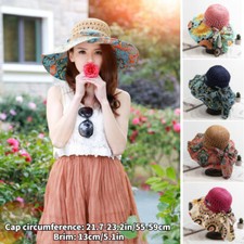 Femme Large Bord Seau Chapeau