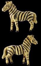 figurine ELASTOLIN ZEBRE  /  jouet ancien