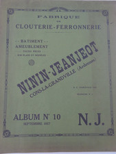 1927 Catalogue Clouterie -