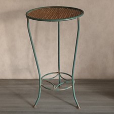 ancienne sellette fer tôle perforée Mathieu mategot