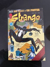 STRANGE n° 198 + Poster attaché E.O LUG 1986 TTBE ? Proche Neuf