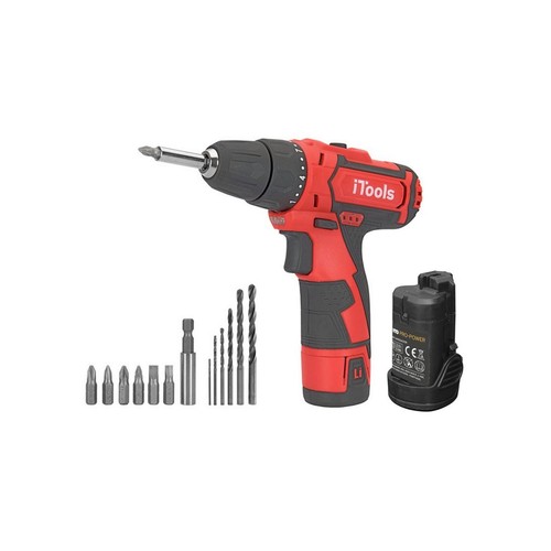 Perceuse visseuse sans fil 12v - perceuse,