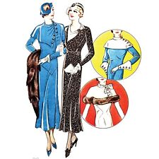 Vintage 1930s Couture Motif