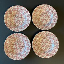 4 Assiettes Creuses Vintage