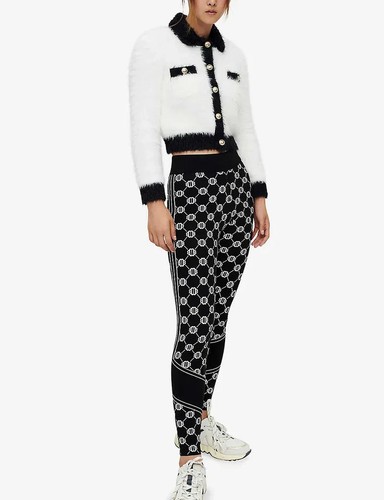 Maje women leggings logo - leggings, fr