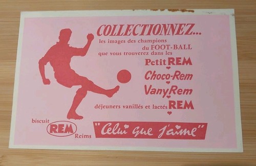 Buvard biscuit rem celui que - biscuit, j