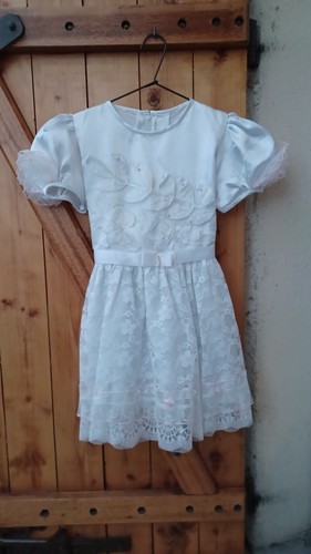 Robe cérémonie blanche - cérémonie, en