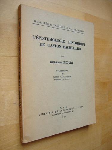 Lecourt epistemologie - lecourt,