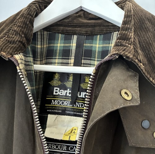 Barbour moorland c38 olive - olive, |