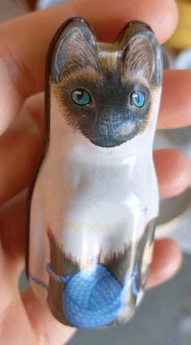 Boîte chat siamois - boîte, miniature