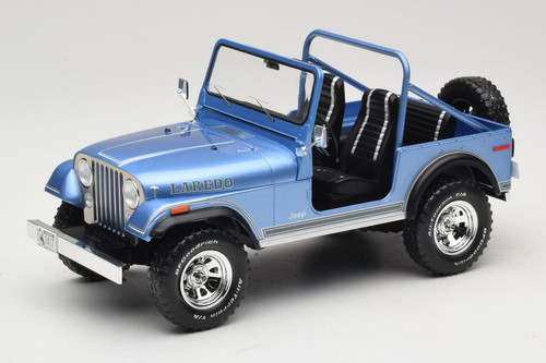 Jeep laredo blue 18 - jeep, 1:18