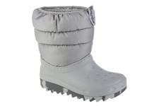 Bottes de neige pour un garçon, Crocs Classic Neo Puff Boot Kids, Gris