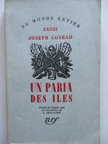 Joseph conrad paria des - joseph,