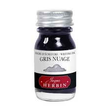 [11508T] Herbin Encre traditionnelle à stylo en flacon 10ml - gris nuage