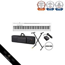 Piano numérique blanc Roland FP-30X WH [comprend une housse d'origine...