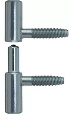 Fiche à visser - Hauteur 70,2 mm - Ø 13 mm - Otlav - zinguée blanc