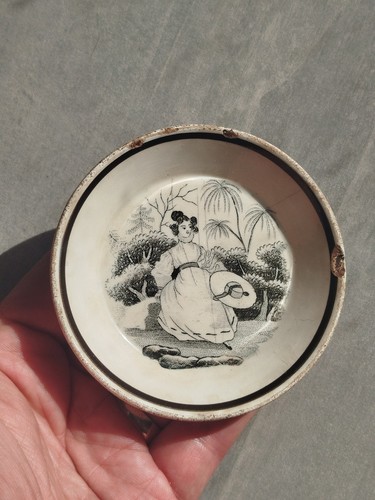 Assiette miniature dinette - miniature,