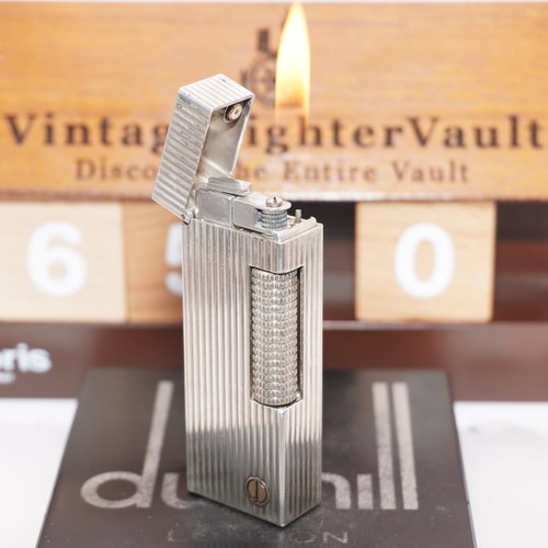 Briquet dunhill motif rayures - motif,