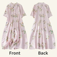 Femme Tunique Coton Robe