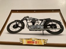 Norton 500 CS1 1928 fiche carte moto passion collection Atlas