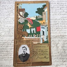 Chromo LU gaufré LEFEVRE