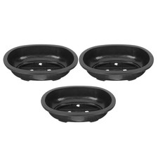  3 Pcs Pot De Fleur Extérieur Pots Fleurs En Plastique Pour Les Plantes