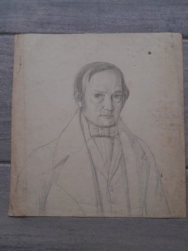 Dessin original drawing signed - original,