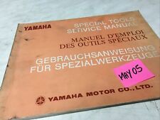 Yamaha outils spéciaux 73 catalogue outillage TX750 RD350 GT50 LT2 AT2 V50 etc
