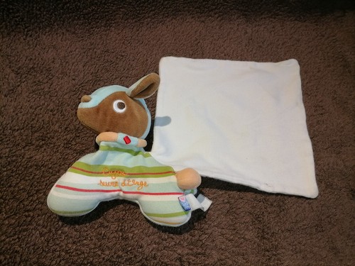 Doudou mouchoir biche faon