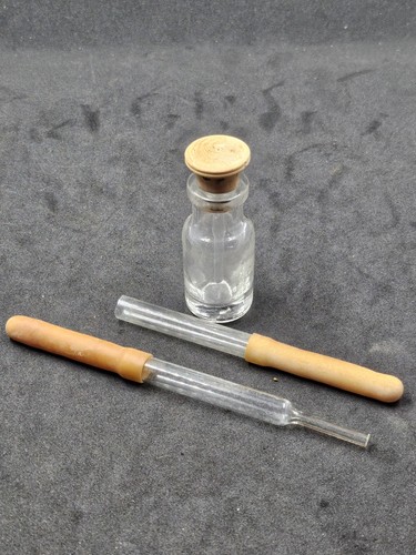 Lot medical fiole pipette - medical,