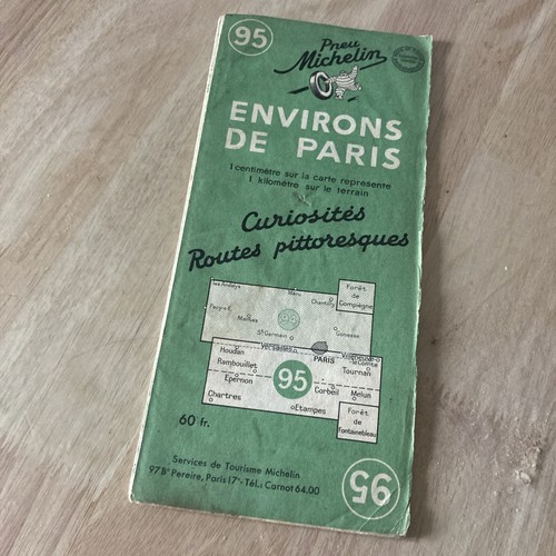 Carte routière ancienne