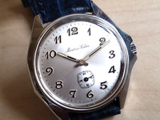 ⭐ Montre MONTRES KELVA, méca., 37 mm chromée, FRANÇAISE, TRÈS BON ÉTAT & EXACTE