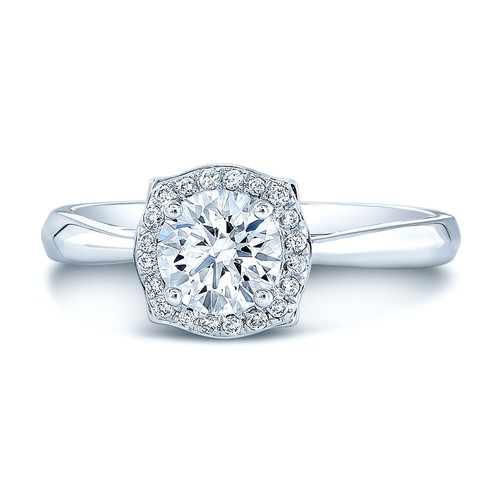 Carats diamant rond bague - carats,