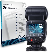 Bruni 2x Écran protecteur pour Canon Speedlite 600EX II-RT Protecteur d'écran