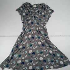 Robe LAURA ASHLEY 12 grise col