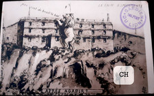 N°804/79 CPA DE BELFORT Le Lion s'impatiente..Après Agadir?  Dep. 90 Ecrite