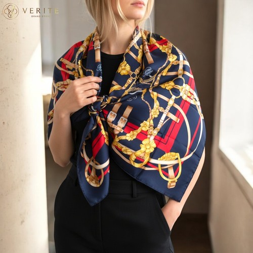 Rare vintage foulard soie - rare, en