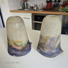 De Tulipes En Pâte De Verre Signé Müller Frère Lunéville 